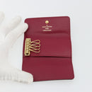 LOUIS VUITTON Monogram Multicles 4 Key Case Fuchsia M62631 Auth 181113V-8