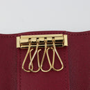 LOUIS VUITTON Monogram Multicles 4 Key Case Fuchsia M62631 Auth 181113V-9