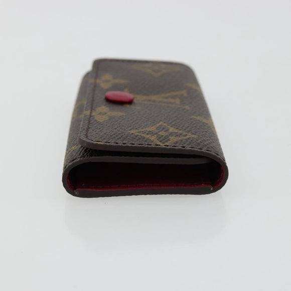 LOUIS VUITTON Monogram Multicles 4 Key Case Fuchsia M62631 Auth 181113V