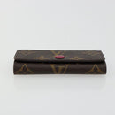LOUIS VUITTON Monogram Multicles 4 Key Case Fuchsia M62631 Auth 181113V-6