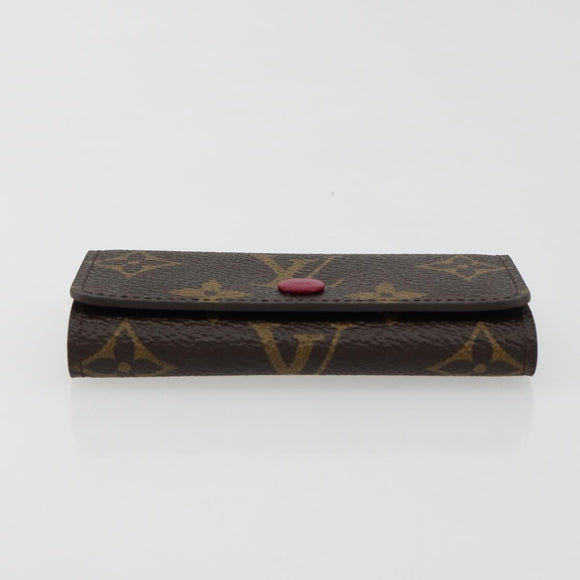 LOUIS VUITTON Monogram Multicles 4 Key Case Fuchsia M62631 Auth 181113V