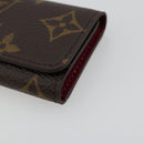 LOUIS VUITTON Monogram Multicles 4 Key Case Fuchsia M62631 Auth 181113V-7