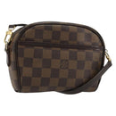LOUIS VUITTON Damier Ebene Pochette Ipanema Schoudertas N51296 LV Auth 181114A-1