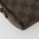 LOUIS VUITTON Damier Ebene Pochette Ipanema Schoudertas N51296 LV Auth 181114A-16