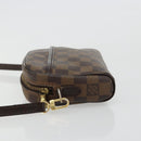LOUIS VUITTON Damier Ebene Pochette Ipanema Schoudertas N51296 LV Auth 181114A-4