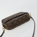 LOUIS VUITTON Damier Ebene Pochette Ipanema Schoudertas N51296 LV Auth 181114A-6