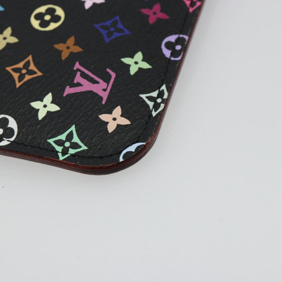 LOUIS VUITTON Multicolor Pochette Cles NM Muntportemonnee Zwart M60279 Auth 181115V