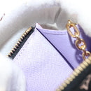 LOUIS VUITTON Multicolor Pochette Cles NM Muntportemonnee Zwart M60279 Auth 181115V-11