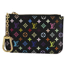 LOUIS VUITTON Multicolor Pochette Cles NM Muntportemonnee Zwart M60279 Auth 181115V-13