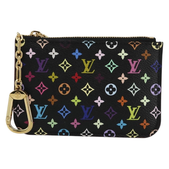 LOUIS VUITTON Multicolor Pochette Cles NM Muntportemonnee Zwart M60279 Auth 181115V