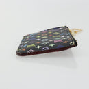 LOUIS VUITTON Multicolor Pochette Cles NM Muntportemonnee Zwart M60279 Auth 181115V-3