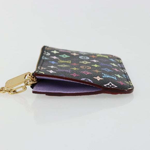 LOUIS VUITTON Multicolor Pochette Cles NM Muntportemonnee Zwart M60279 Auth 181115V