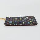 LOUIS VUITTON Multicolor Pochette Cles NM Muntportemonnee Zwart M60279 Auth 181115V-6