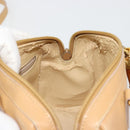 GUCCI Bamboo Hand Bag Leather 2way Beige Gold Auth 181116-20