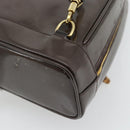 GUCCI Bamboo Body Bag Patent leather Brown Gold 003 3444 0127 Auth 181117-12