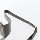 GUCCI Bamboo Body Bag Patent leather Brown Gold 003 3444 0127 Auth 181117-8