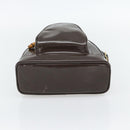 GUCCI Bamboo Body Bag Patent leather Brown Gold 003 3444 0127 Auth 181117-9