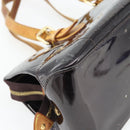 LOUIS VUITTON Monogram Vernis Rosewood Avenue Bag Amarante M93510 Auth 181119-16