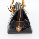 LOUIS VUITTON Monogram Vernis Rosewood Avenue Bag Amarante M93510 Auth 181119-4