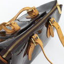 LOUIS VUITTON Monogram Vernis Rosewood Avenue Bag Amarante M93510 Auth 181119-6