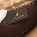 GUCCI GG Supreme Web Sherry Line Bag PVC Beige Gold 904 02 047 Auth 181123-19