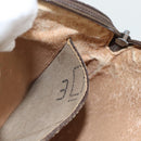 GUCCI GG Supreme Web Sherry Line Bag PVC Beige Gold 904 02 047 Auth 181123-11