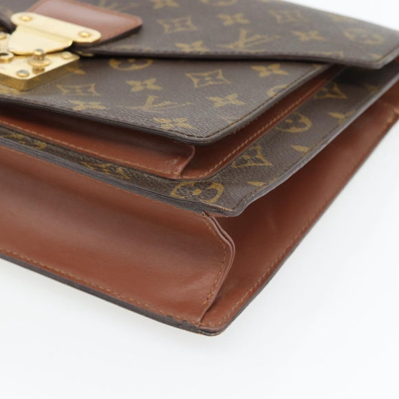 LOUIS VUITTON Monogram Monceau 28 Handtasche M51185 LV Auth 181124