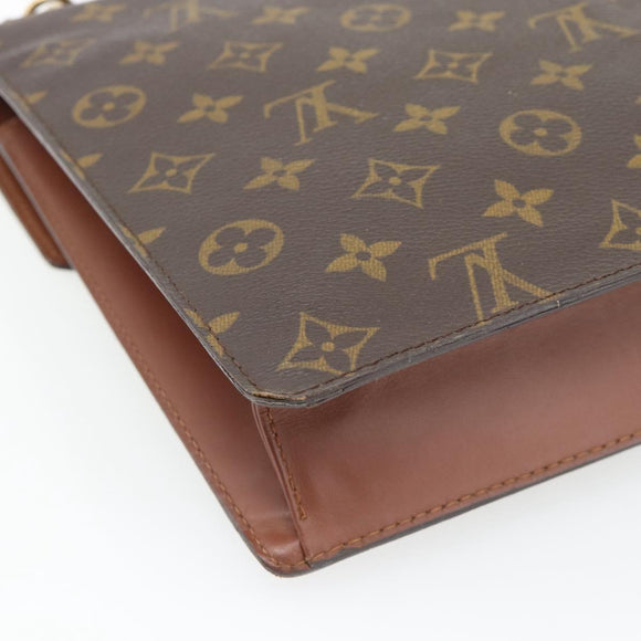 LOUIS VUITTON Monogram Monceau 28 Handtasche M51185 LV Auth 181124