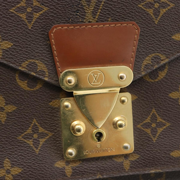 LOUIS VUITTON Monogram Monceau 28 Handtasche M51185 LV Auth 181124