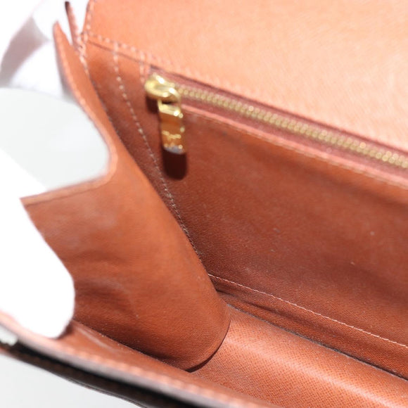 LOUIS VUITTON Monogram Monceau 28 Handtasche M51185 LV Auth 181124