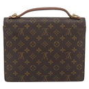 LOUIS VUITTON Monogram Monceau 28 Handtasche M51185 LV Auth 181124-2
