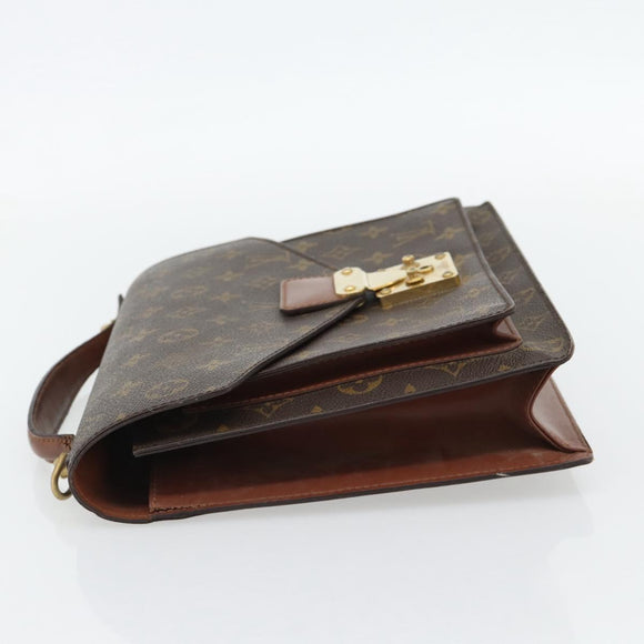 LOUIS VUITTON Monogram Monceau 28 Handtasche M51185 LV Auth 181124