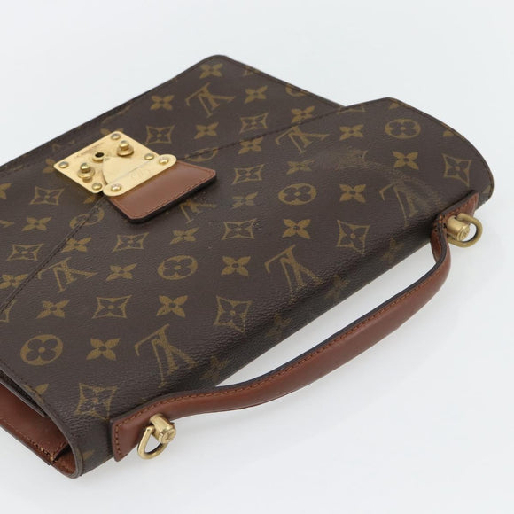 LOUIS VUITTON Monogram Monceau 28 Handtasche M51185 LV Auth 181124