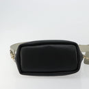 Chloe Bailey Hand Bag Leather 2way Black Gold Auth 181128A-11