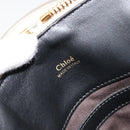 Chloe Bailey Hand Bag Leather 2way Black Gold Auth 181128A-18