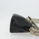 Chloe Bailey Hand Bag Leather 2way Black Gold Auth 181128A-4
