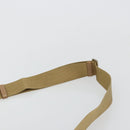 PRADA Schoudertas Nylon Beige Zilver Auth 181130-8