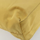 PRADA Tote Bag Nylon Yellow Auth 181131-16