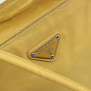 PRADA Tote Bag Nylon Yellow Auth 181131-17