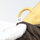 PRADA Tote Bag Nylon Yellow Auth 181131-12