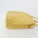 PRADA Tote Bag Nylon Yellow Auth 181131-3