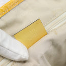 GUCCI GG Canvas Sherry Line Tote Bag Beige Gold 211971 Auth 181137-12