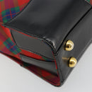 Vivienne Westwood Hand Bag PVC Canvas Gold Red Auth 181138A-13