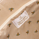 Vivienne Westwood Hand Bag PVC Canvas Gold Red Auth 181138A-16