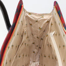 Vivienne Westwood Hand Bag PVC Canvas Gold Red Auth 181138A-19