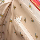 Vivienne Westwood Hand Bag PVC Canvas Gold Red Auth 181138A-20