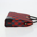 Vivienne Westwood Hand Bag PVC Canvas Gold Red Auth 181138A-4