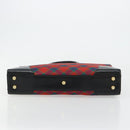 Vivienne Westwood Hand Bag PVC Canvas Gold Red Auth 181138A-9