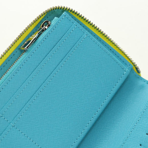 LOUIS VUITTON Playground Zippy Wallet Vertical Wallet Yellow M82005 Auth 181139M