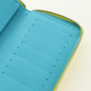 LOUIS VUITTON Playground Zippy Wallet Vertical Wallet Yellow M82005 Auth 181139M-19